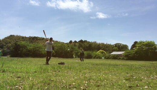 東京ノービスのぷろたんを見て気合が入ったので野球の練習をしてきた！！